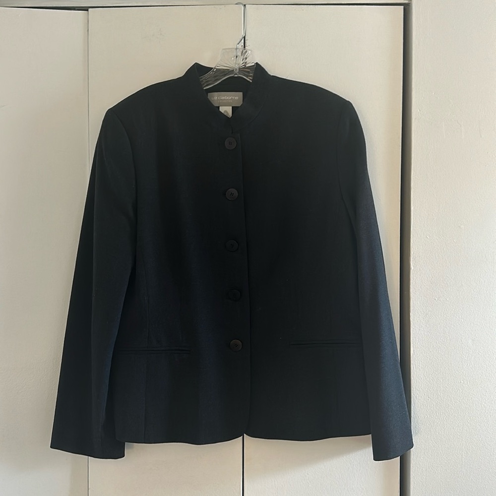 Vintage Liz Claiborne 100% Pure Wool Blazer
